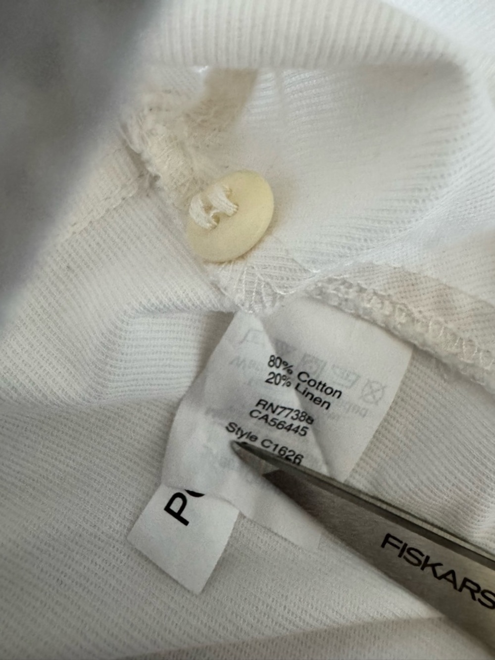 Madewell White Hidden Button Placket Sleeveless Pleated Peplum Top Size 2 - Picture 12 of 16